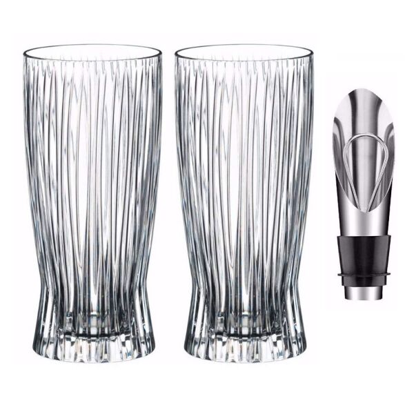 

Hабор стаканов Riedel Tumbler Collection Fire Longdrink 375 мл х 2 шт (0515/04 S1)