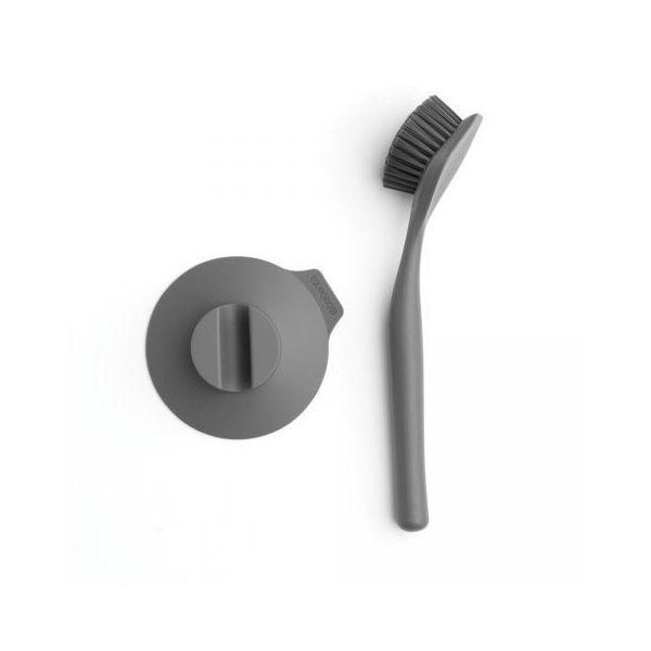 

Щетка для мытья посуды с держателем Brabantia Dark Grey (117589)