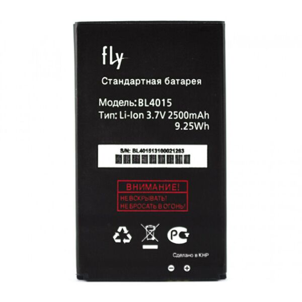 

Аккумулятор BL4015 для Fly IQ440 Energie, 2500мAh
