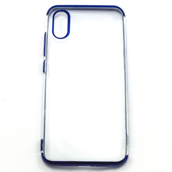 

Силиконовый чехол Clear Case для Xiaomi Mi 8 Pro Blue