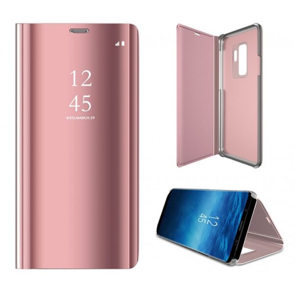 

Чехол книжка зеркало Clear View для Samsung Galaxy A50 (A505) / A30s Pink