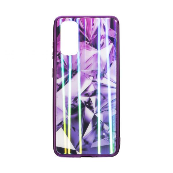 

Чехол-накладка Epik Glass TPU Prism для Samsung Galaxy S20 Purple