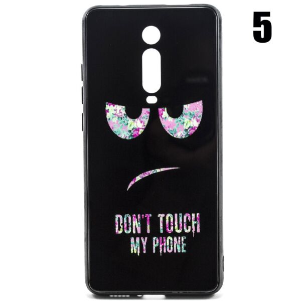 Акція на Чехол Glass Case Don't touch my phone для Xiaomi Mi 9t, K20, K20 Pro 5 від Allo UA