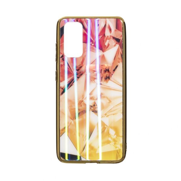 

Чехол-накладка Epik Glass TPU Prism для Samsung Galaxy S20 Gold