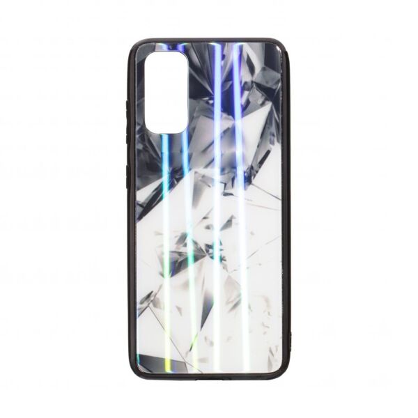 

Чехол-накладка Epik Glass TPU Prism для Samsung Galaxy S20 White