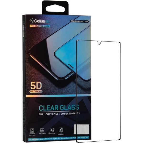 

Защитное стекло Gelius Pro 5D Full Cover Glass для Samsung Galaxy Note10+ SM-N975 Black (2099900797507)