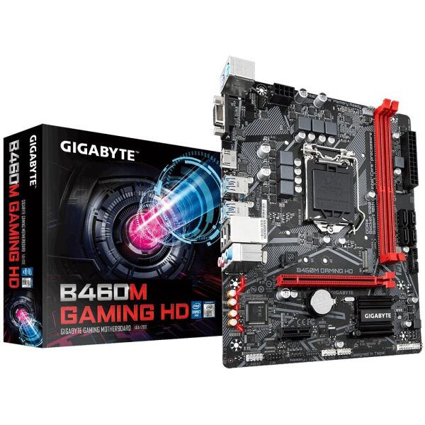 

Материнская плата Gigabyte B460M Gaming HD Socket 1200