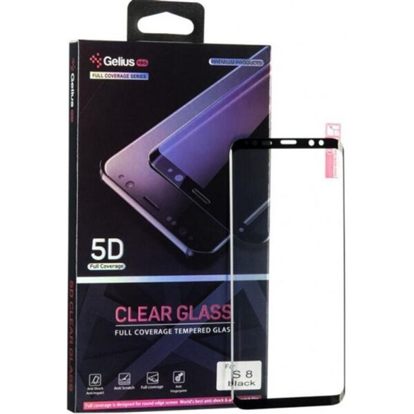 

Защитное стекло Gelius Pro 5D Clear Glass для Samsung Galaxy S8 SM-G950 Black (2099900709654)