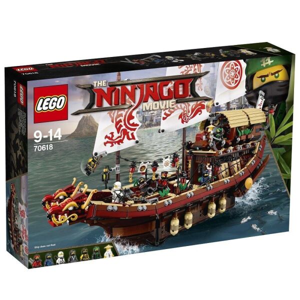 Акція на LEGO Ninjago Movie Летающий корабль Дар судьбы 70618 від Allo UA