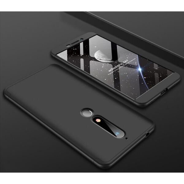 

Чехол накладка GKK 360 для Nokia 6 2018 / Nokia 6.1 Black