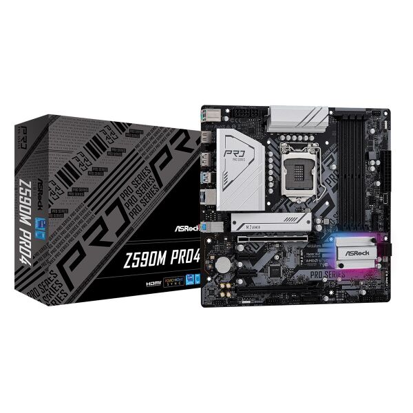 

Материнская плата ASRock Z590M Pro4 Socket 1200