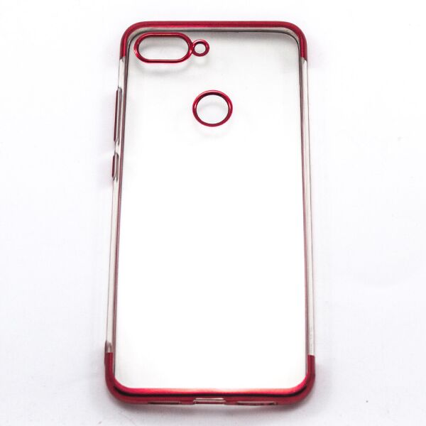 

Силиконовый чехол Clear Case для Xiaomi Mi 8 Lite Red