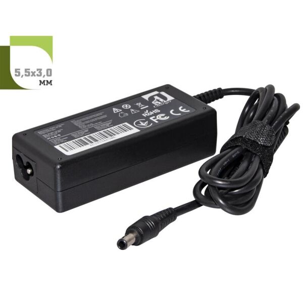 

Блок питания 1StCharger для ноутбука Samsung 19V 60W 3.16A 5.5x3.0 (AC1STSA60WA)