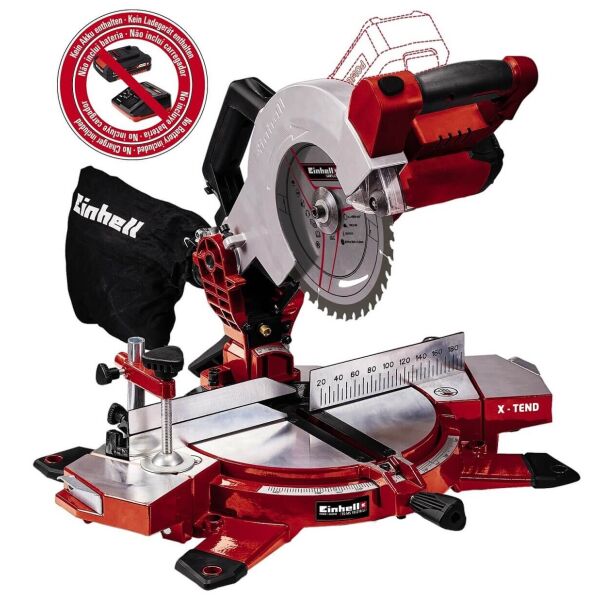 

Пила торцовочная аккумуляторная Einhell TE-MS 18/210 Li - Solo