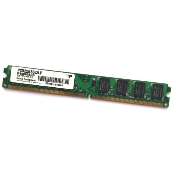 

Модуль памяти DDR2 2GB/800 Patriot (PSD22G8002LP) - Refubrished