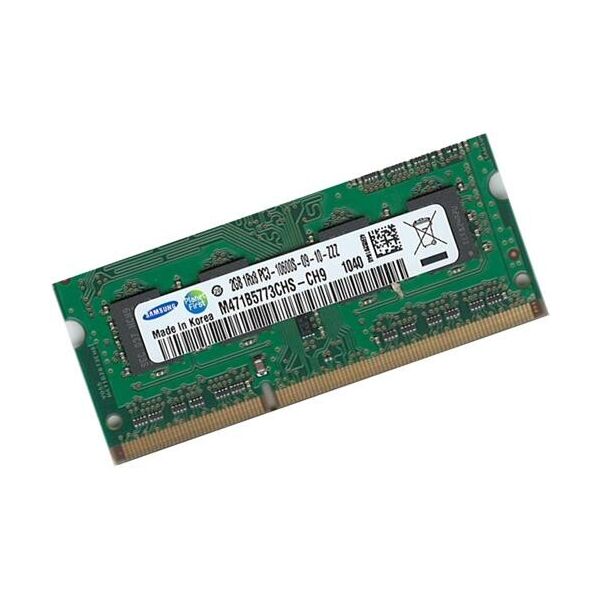 

Модуль памяти SO-DIMM 2GB/1333 DDR3 Samsung (M471B5773CHS-CH9) - Refubrished