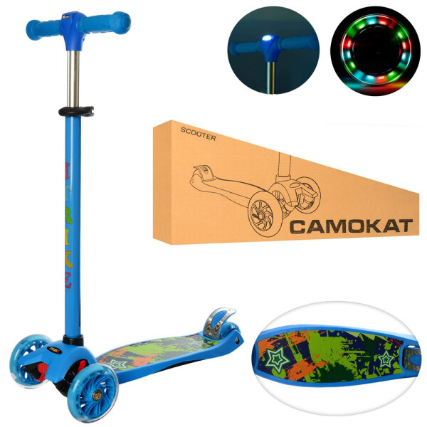 

Самокат Scooter MAXI JR 3-055-DBL-L Blue (JR 3-055L)
