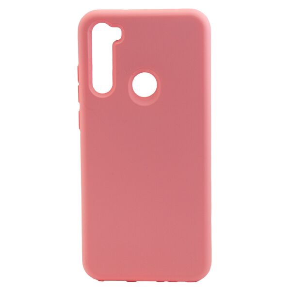 

Чехол-накладка New Silicone Case для Xiaomi Redmi Note 8T Pink