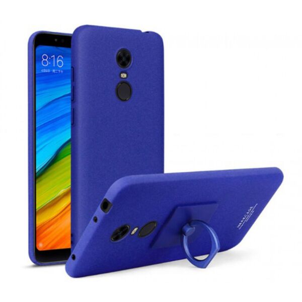 

Чехол-накладка IMAK Creative cowboy case для Xiaomi Redmi 5 plus с кольцом Blue