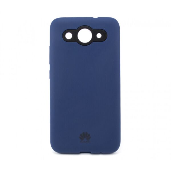 

Чехол-накладка Silicone Case для Huawei Y3 2017 Blue