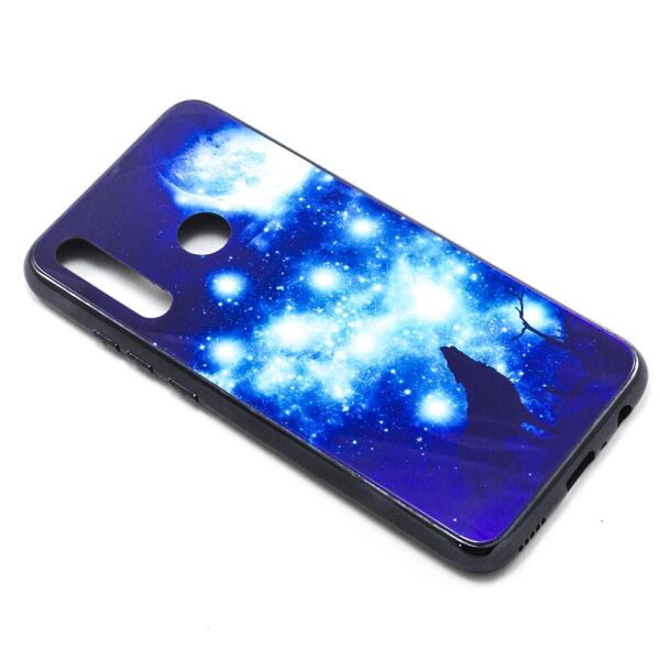 

Чехол Luxury Tempered Glass для Huawei Honor 10i / P Smart Plus 2019 Proud wolf