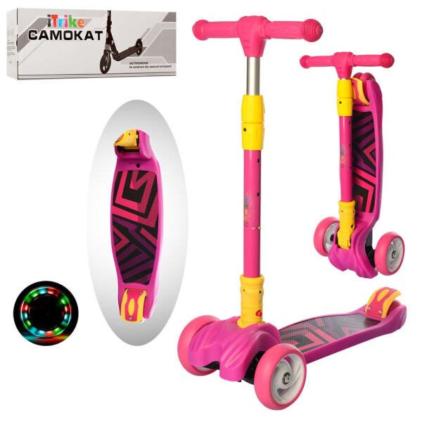 

Самокат iTrike MAXI JR 3-060-11-P Pink (JR 3-060-11)