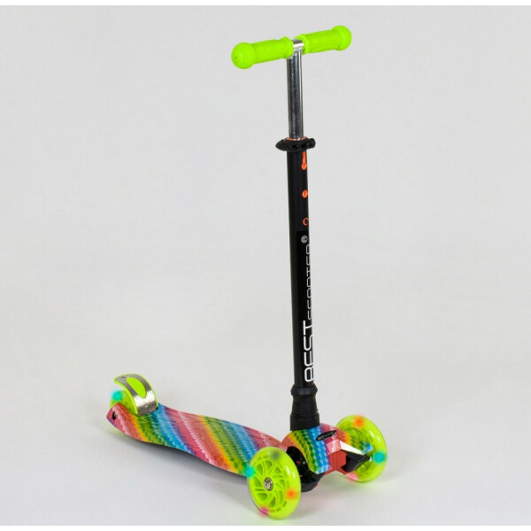 

Самокат Best Scooter MAXI New А 25601 /779-1335 Lime / Rainbow (779-1335)