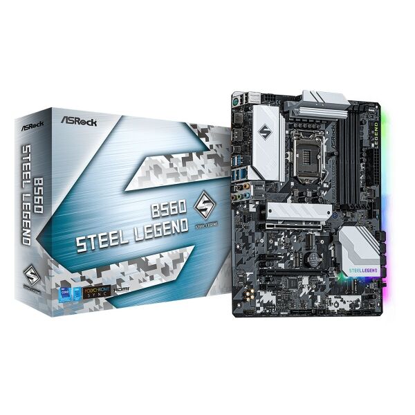 

Материнская плата ASRock B560 Steel Legend Socket 1200