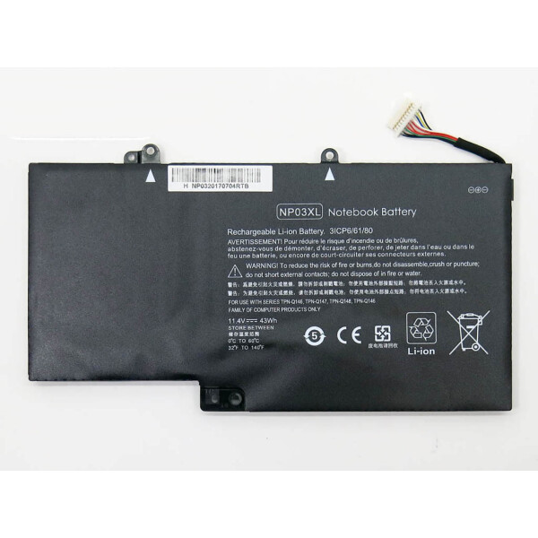 

HP Envy x360 15-W 15T-W (HSTNN-LB6L) ( 57638 )