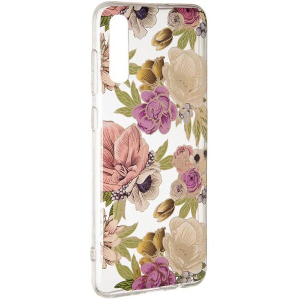 

Чехол-накладка Gelius Flowers Shine для Samsung Galaxy A70 Rose