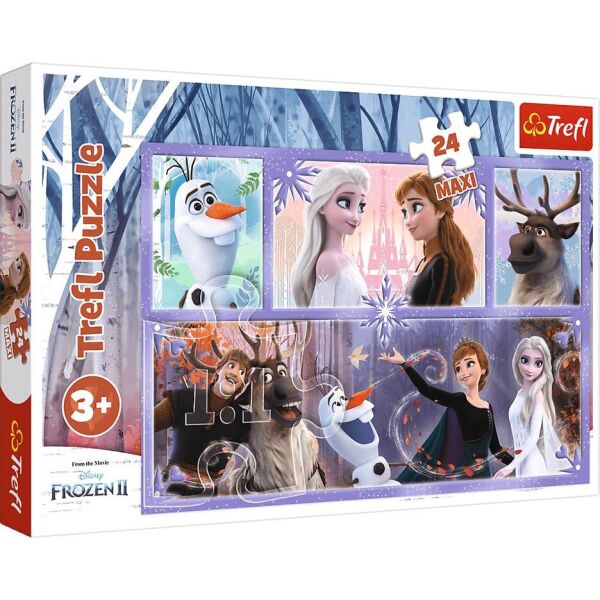 

Пазл Trefl MAXI Мир, полный магии. Холодное сердце-2 24 элемента (14345)