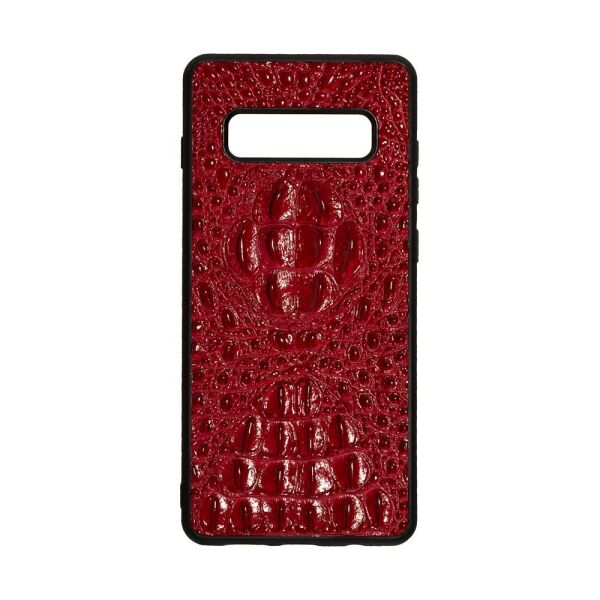 

Чехол-накладка Genuine Leather Horsman для Samsung Galaxy S10 Plus Red