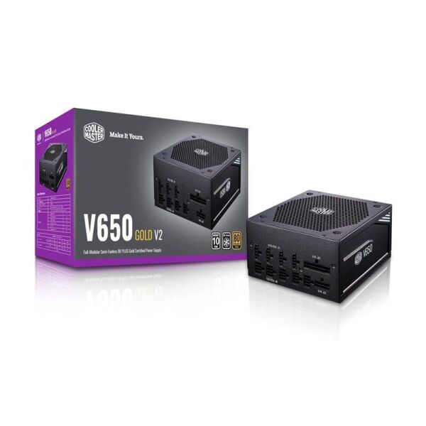 

Блок питания CoolerMaster V650 GOLD - V2 650W, 80+ Gold