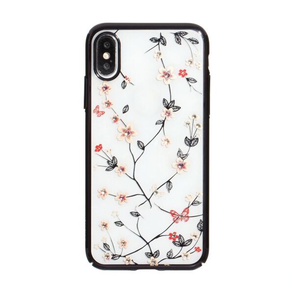 

Чехол-накладка Sulada Flower для Apple Iphone XS Max Чёрный