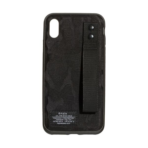 

Чехол-накладка Kajsa Camo для Apple Iphone Xs Max, Black Чёрный
