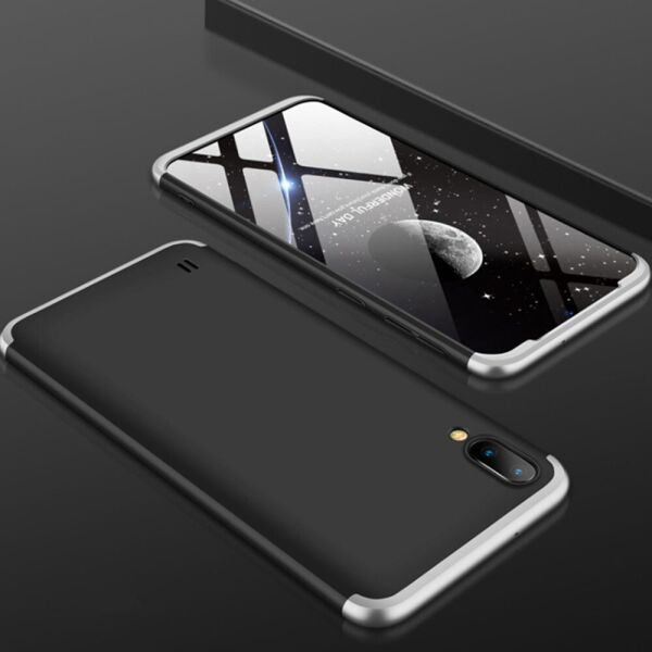 

Чехол накладка GKK 360 для Samsung Galaxy M20 Silver