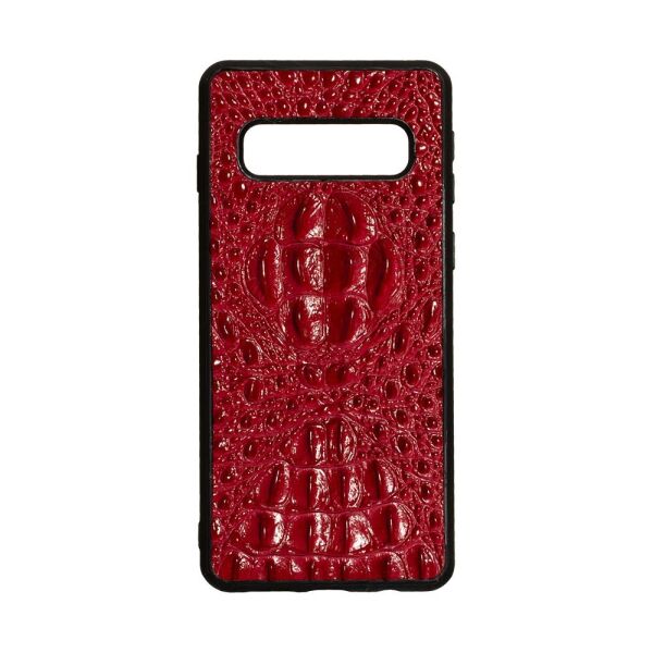 

Чехол-накладка Genuine Leather Horsman для Samsung Galaxy S10 Red