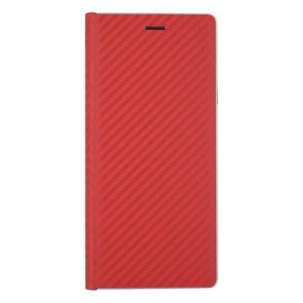 

Чехол-книжка Polished Carbon для Xiaomi Mi 10T Lite Red