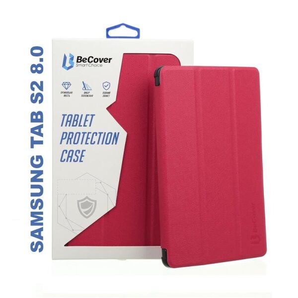 

Чехол-книжка BeCover Smart Case для Samsung Galaxy Tab S2 8.0 SM-T710/SM-T713/SM-T715/SM-T719 Hot Pink (705922)