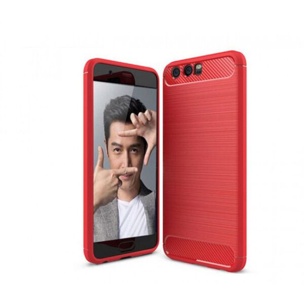 

Чехол накладка Polished Carbon для Huawei Honor 9 (STF-L09) Red