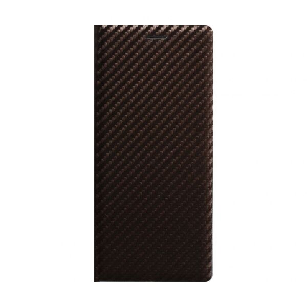 

Чехол-книжка Polished Carbon для Xiaomi Redmi Note 9s / Pro / Max Brown