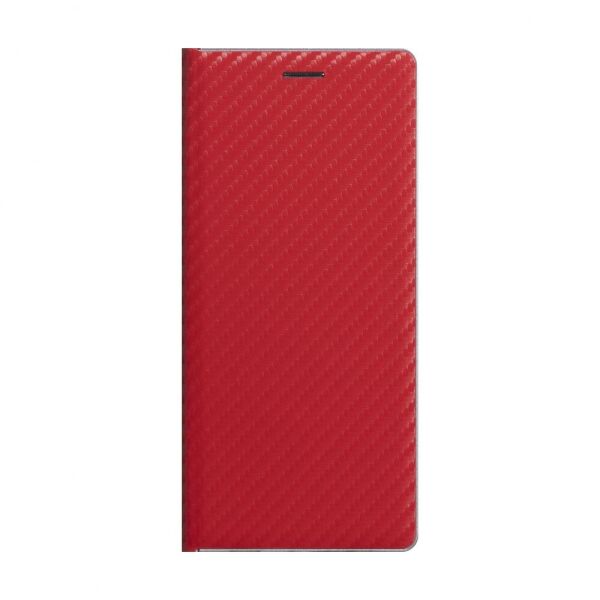 

Чехол-книжка Polished Carbon для Xiaomi Redmi Note 9s / Pro / Max Red