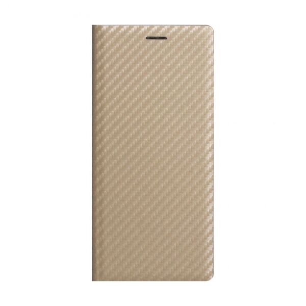 

Чехол-книжка Polished Carbon для Xiaomi Redmi Note 9s / Pro / Max Gold