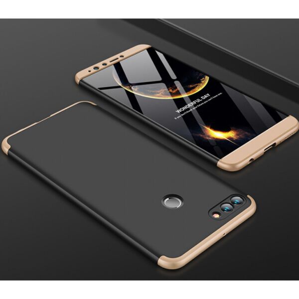 

Чехол накладка GKK 360 для Huawei Y9 2018 Gold