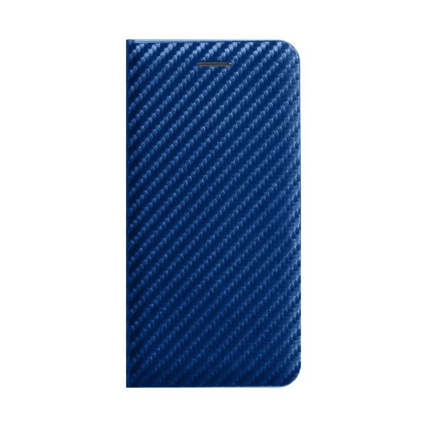 

Чехол-книжка Polished Carbon для Samsung Galaxy A01 / M01 Blue