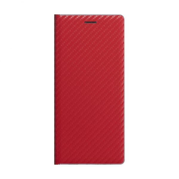

Чехол-книжка Polished Carbon для Samsung Galaxy A41 Red