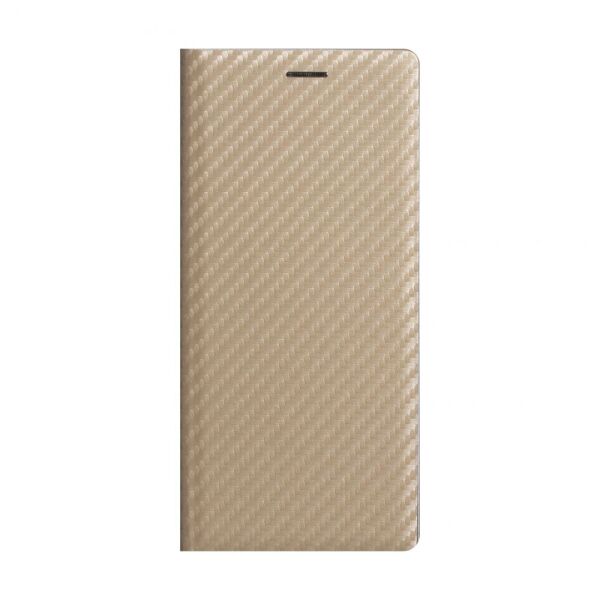 

Чехол-книжка Polished Carbon для Samsung Galaxy A41 Gold