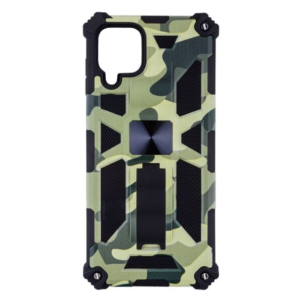 

Чехол-накладка Shockproof Camouflage для Samsung Galaxy A12 9, Салатовый