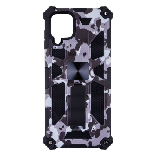 

Чехол-накладка Shockproof Camouflage для Samsung Galaxy A12 6, Gray
