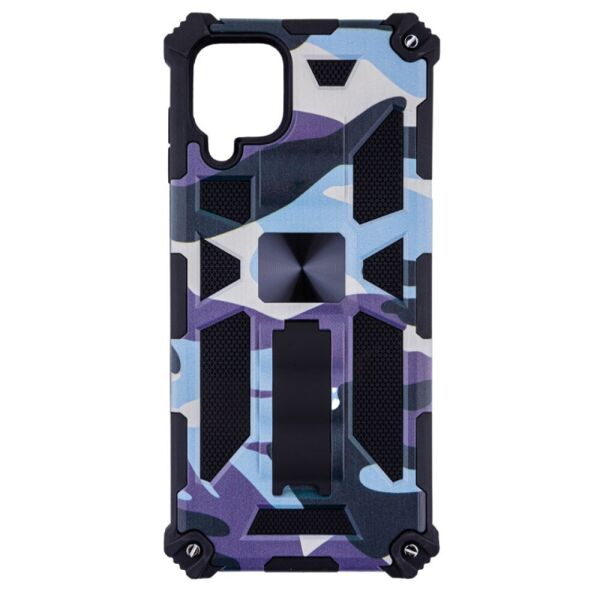 

Чехол-накладка Shockproof Camouflage для Samsung Galaxy A12 3, Blue